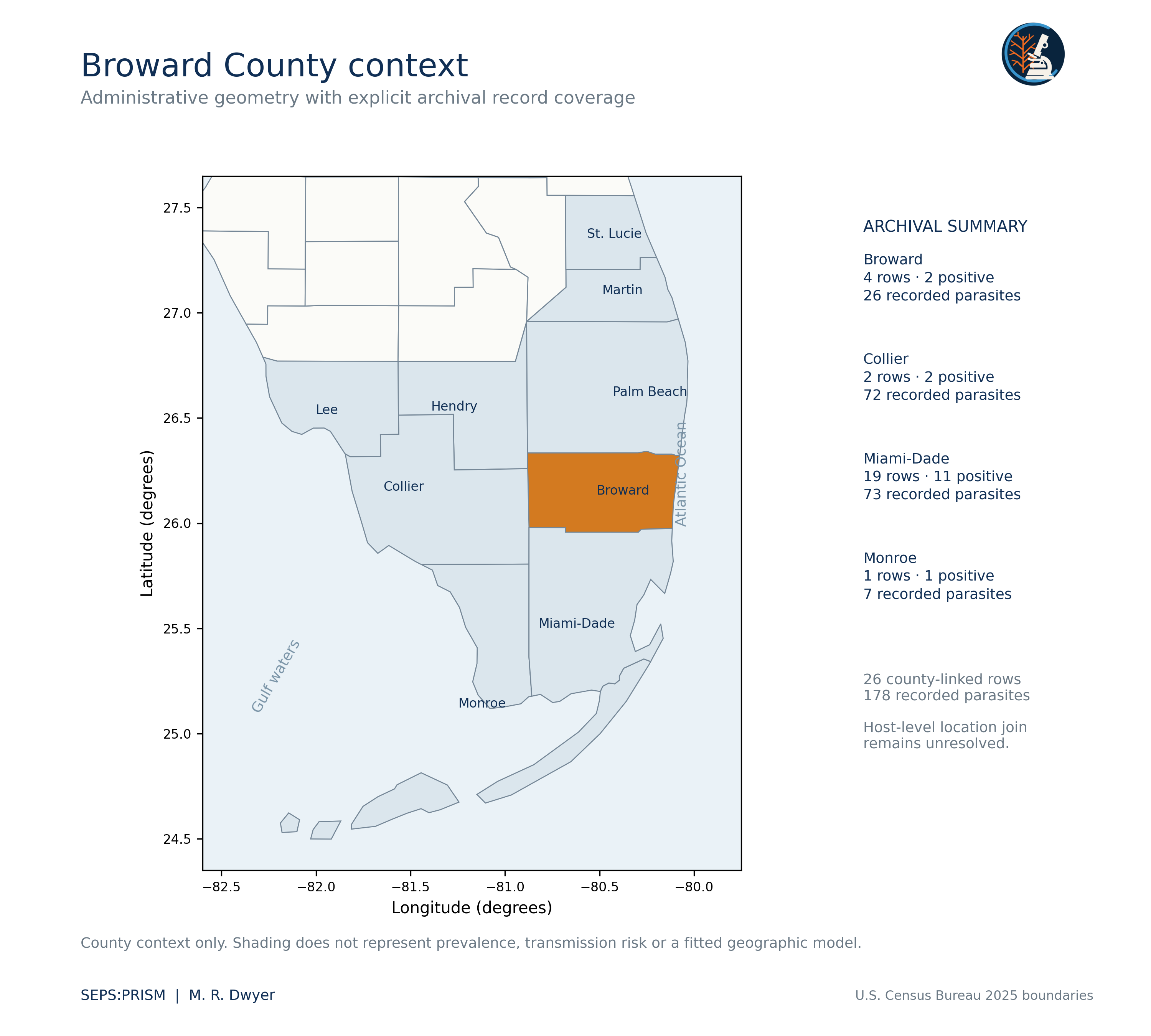 Map Broward County Context